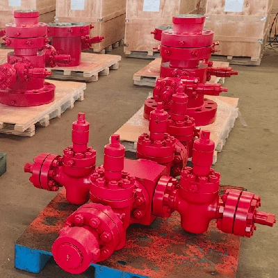 Brunnshuvud Och X-mas Tree Montering